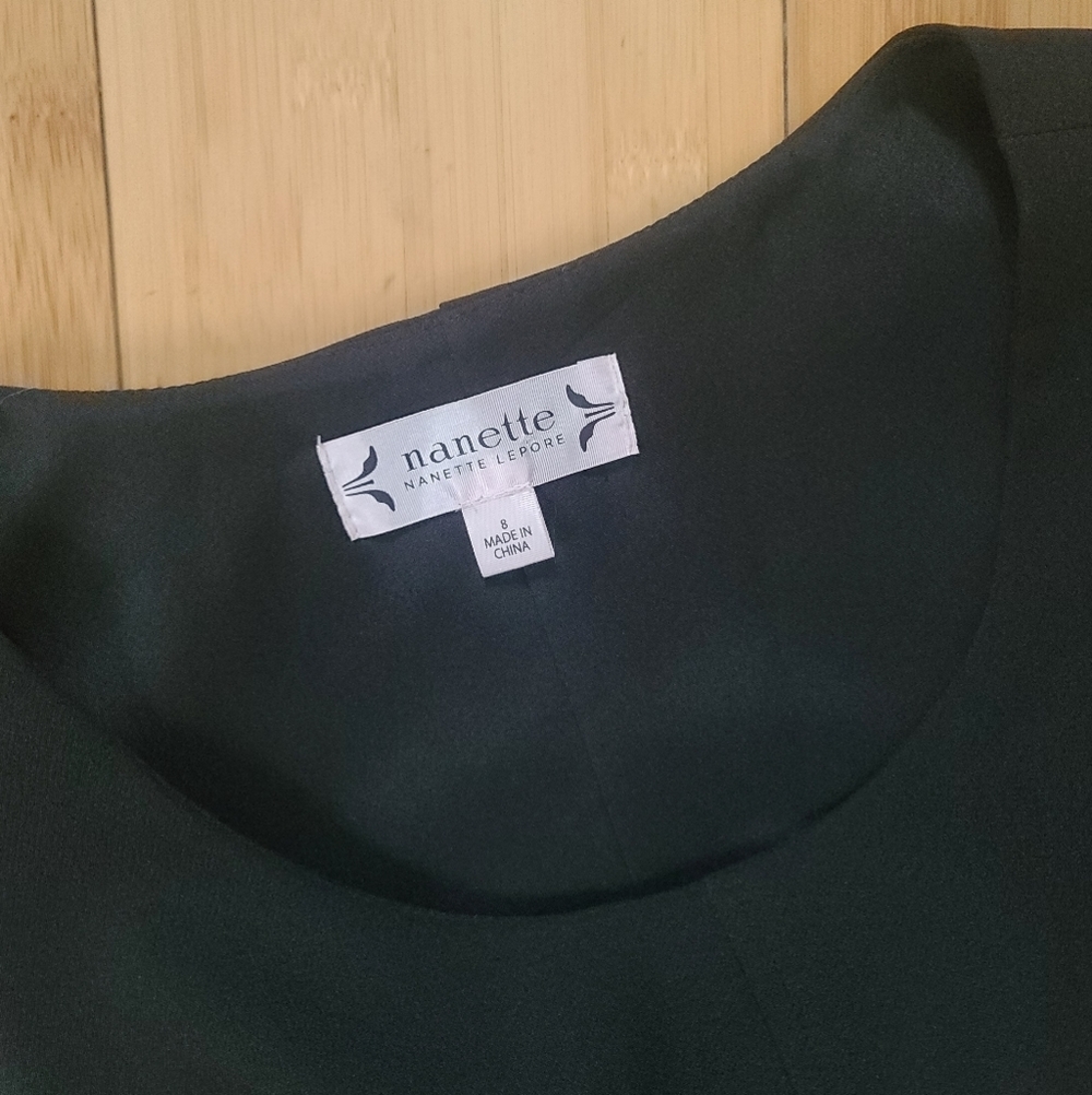 Nanette Lepore | Black Dress Size 8 - Picture 2 of 4